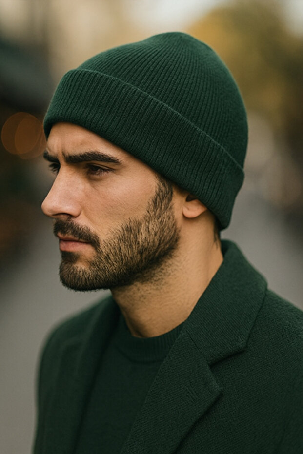 Premium Basic Plain Men's Beret - 2