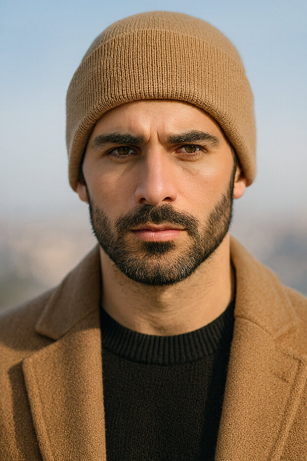 Premium Basic απλό ανδρικό μπερέ - 1