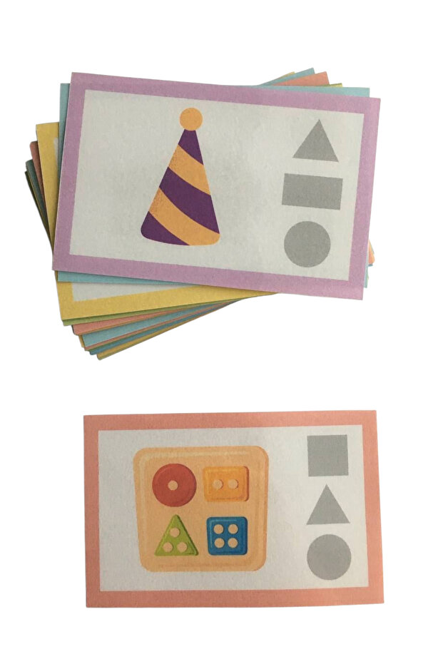 بطاقات الشكل، بطاقات الأنشطة التعليمية الخاصة، بطاقات التدريب الخاص - 2