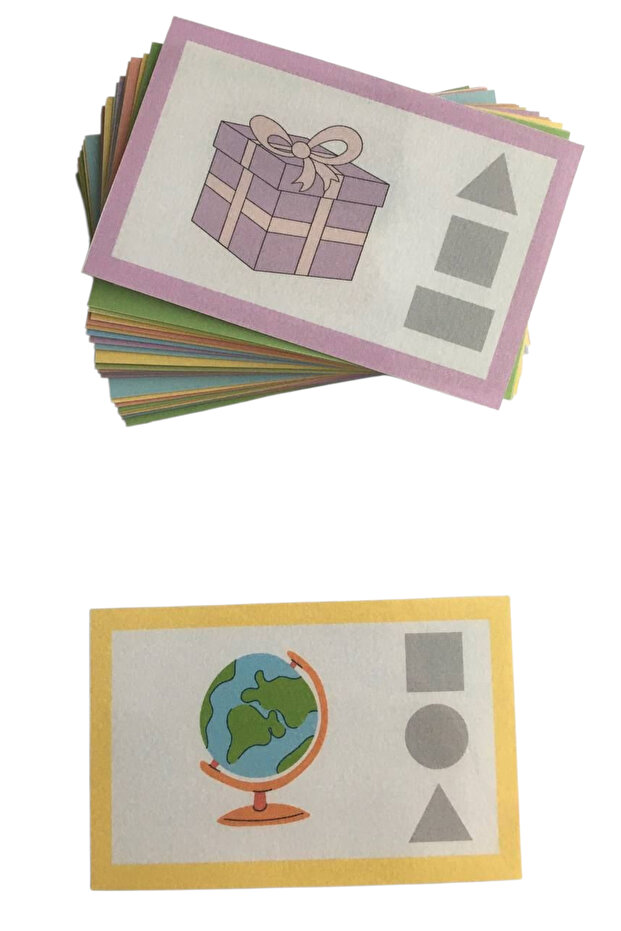 بطاقات الشكل، بطاقات الأنشطة التعليمية الخاصة، بطاقات التدريب الخاص - 4