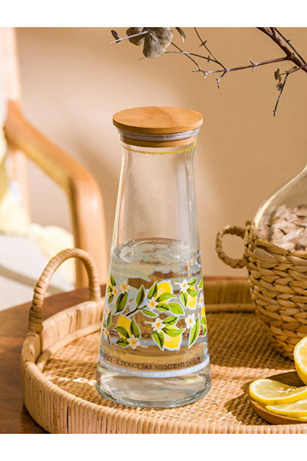 LCW HOMEKarişik Çiçekli Baş Ucu Sürahisi 1100 Ml - 1