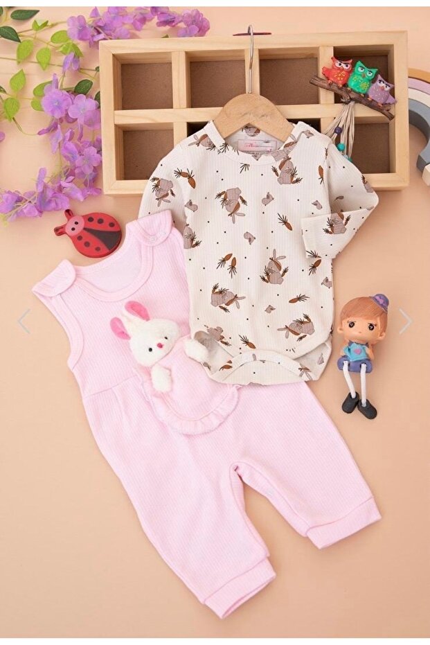 Baby Girl Rabbit Toy Badili Salopet 1445