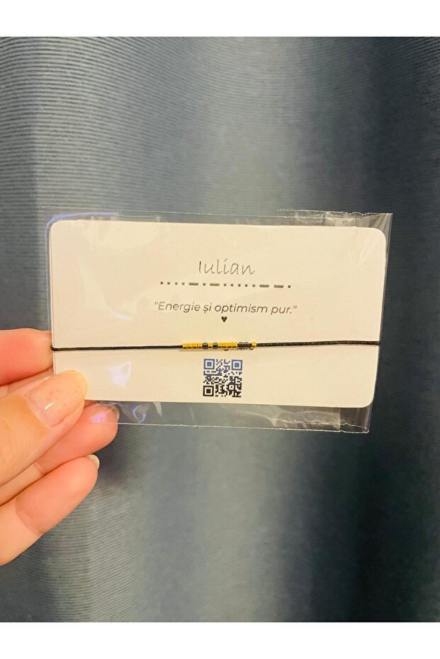 Bratara Cod Morse - Iulian - 1