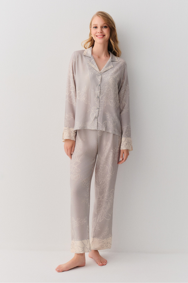 Sayra Maskülen Pijama Takımı - 1