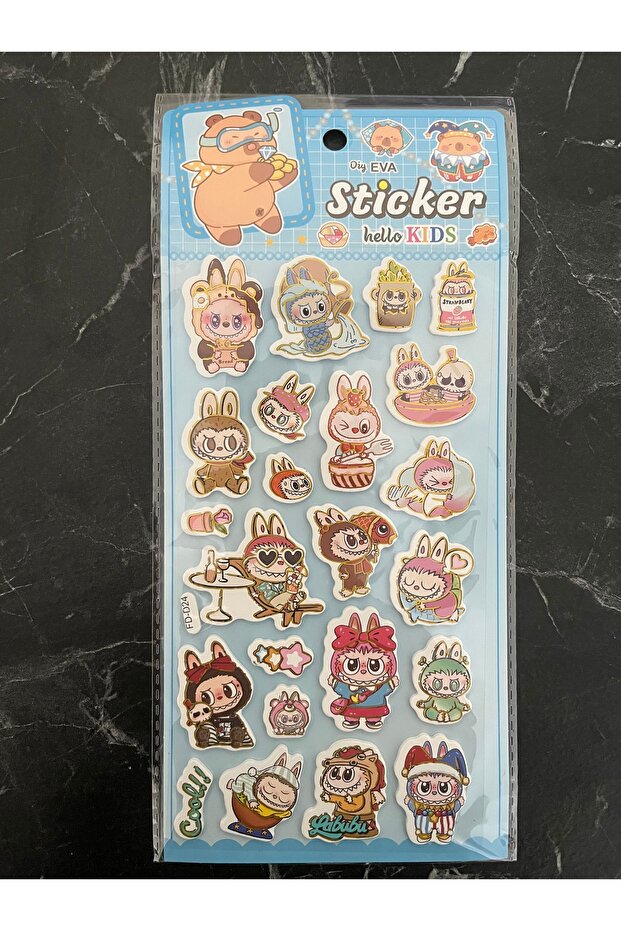 Labubu 3D 23 Sticker - 1