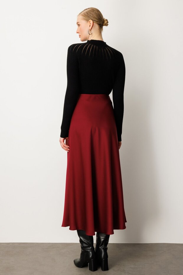 Maxi Boy Volanlı Etek - 6