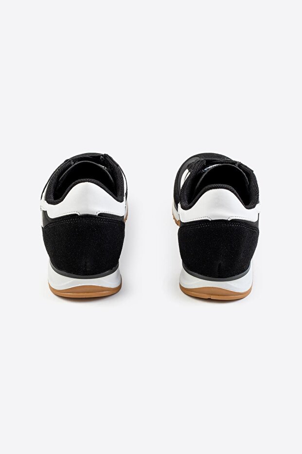 Retro Şerit Detaylı Sneaker - 3