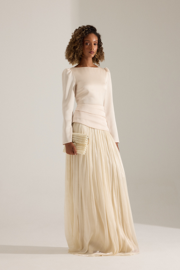 ADEL EKRU ELBİSE - 1