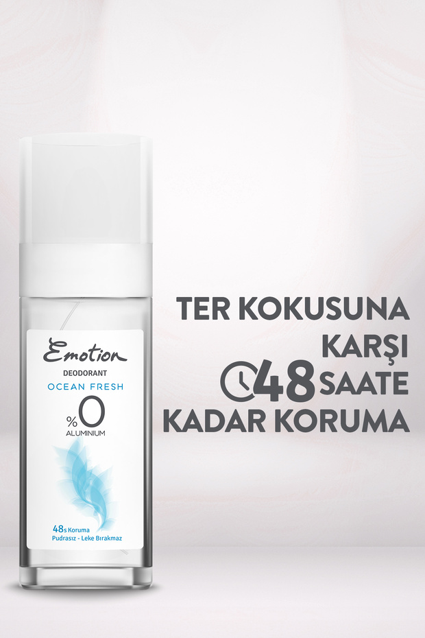 Joyous Deodorant 2x90 Ml & Ocean Fresh Pump Sprey Deodorant 2x100 Ml Seyahat Seti - 5