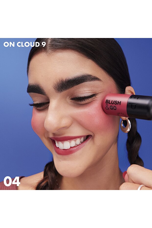 Pratik Sürüm Mat Bitişli Likit Allık – Blush & Go Serisi - 3