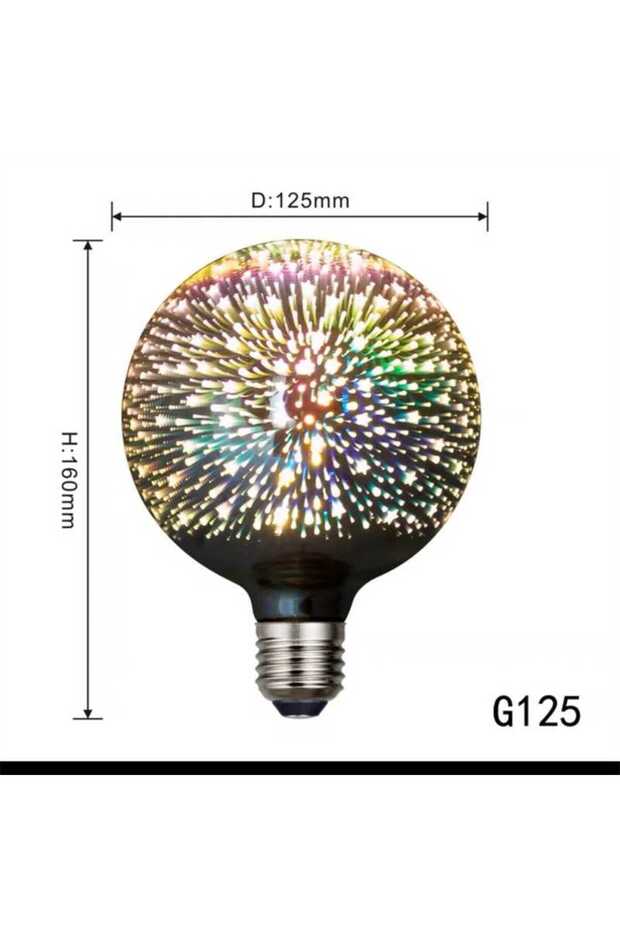 Bec LED 3D G125 E27 4W - 1