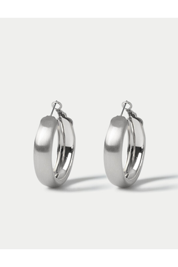 Daire Şeklinde Halka Küpeler - 1