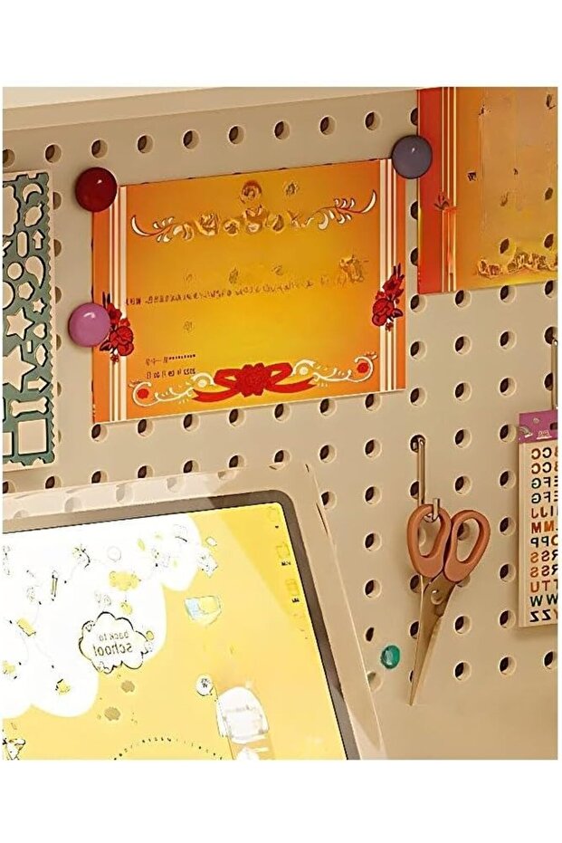 Computer Tables with Shelves for Organized Productivity White Frame with Hole Board Regular Height 1 - 4