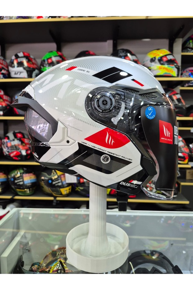 Cosmo SV Silence A2 Parlak Açık Kask - 1