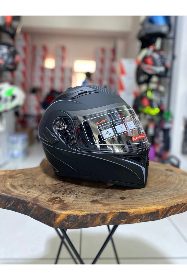 Jk Çene Açılır Güneş Vizörlü Kask - 4