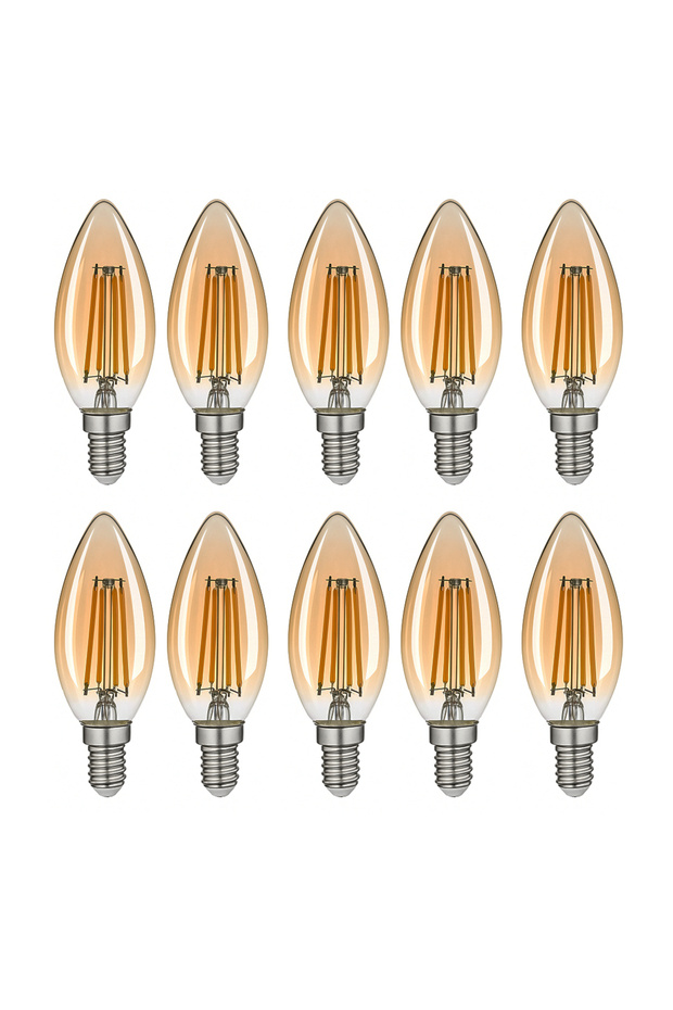 BA3 4W E14 Amber LED Ampul 300lm 2400K - 1