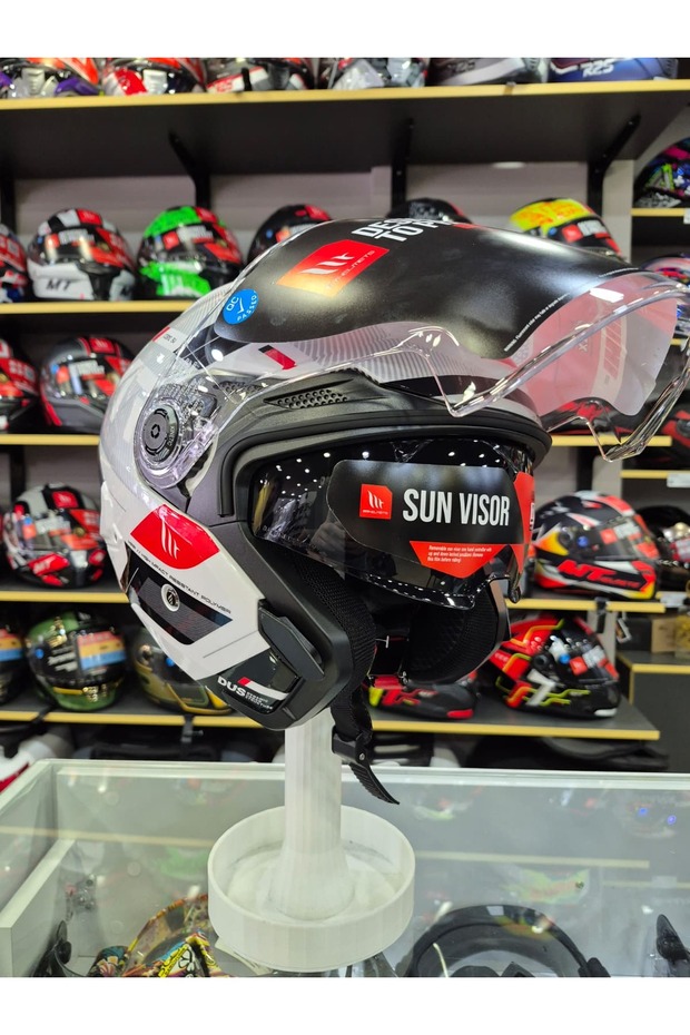 Cosmo SV Silence A2 Parlak Açık Kask - 3