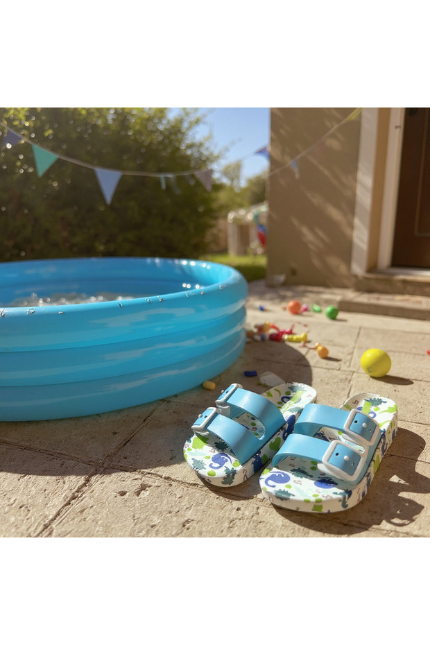Children Girls Boys Summer Pool Street Sea Anti-Slip Children's Slippers
