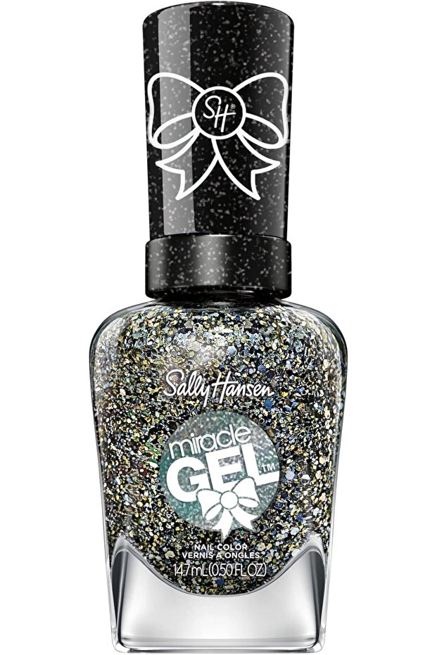 Miracle Gel Nail Polish - 906 Glitter To Santa