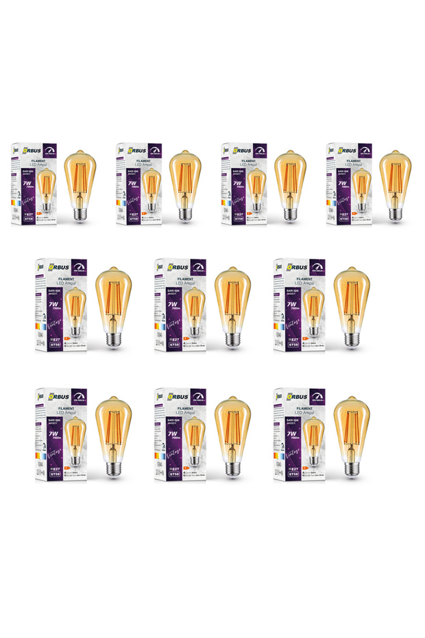 7W E27 Filament LED Ampul - Dim Edilebilir - DST58 - 1