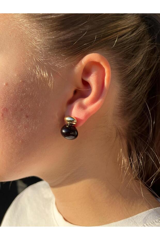 Minéral Taşlı Küpe - 2