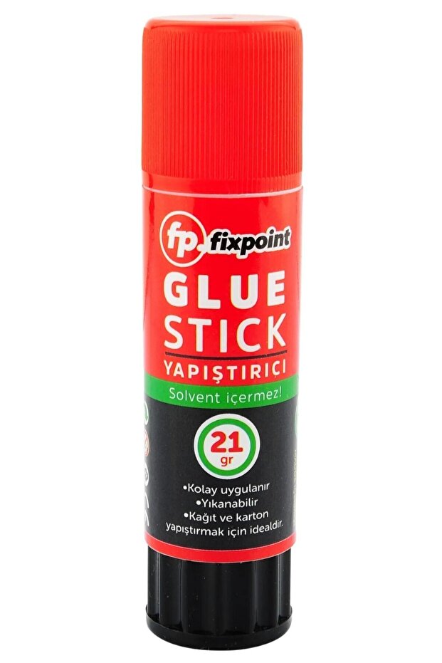 Fixpoint Glue Stick Yapıştırıcı 9 gr Kağıt ve Karton Yapıştırıcı 1 Adet Solvent İçermez - 1