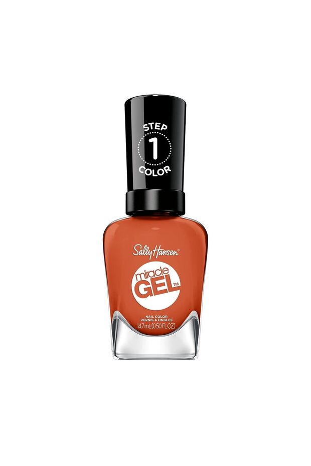 Miracle Gel™, A Hot Minute, Long Lasting, Gel-Like Formula, No UV Lamp Needed, Orange # 388