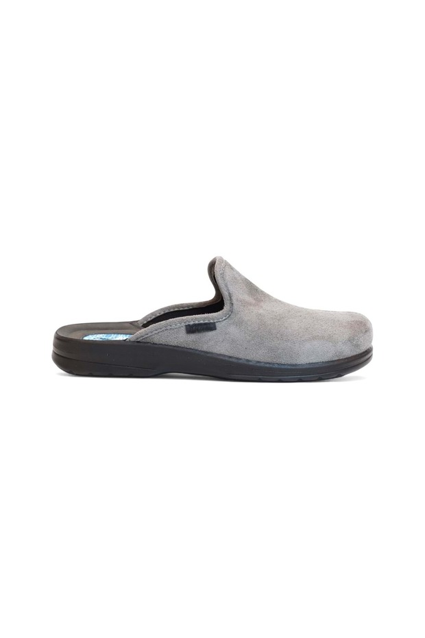 2215-9955-1 Fully Anatomical Men's Home, Office Slippers Compatible for Heel Spurs