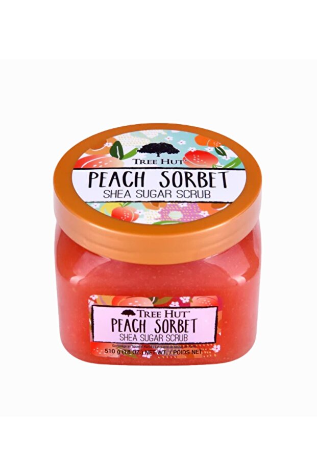 Peach Sorbet Shea Sugar Scrub Body Peeling 510Gr