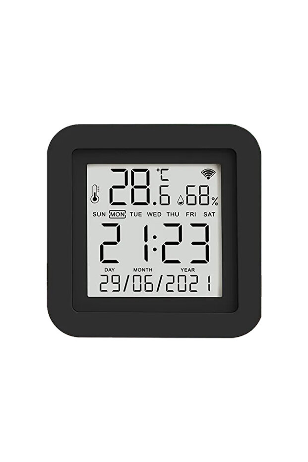 Temperature and Humidity Sensor with IR Remote Control Function, Tuya / SmartLife Compatible - 1