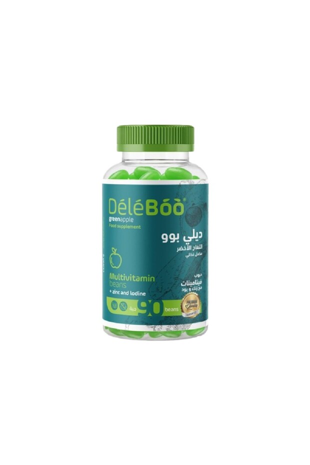 ديلي بو متعدد الفيتامينات + زنك + اليود 90 حبة DELE BOO M/VIT+ZINC & IODINE 90 BEANS