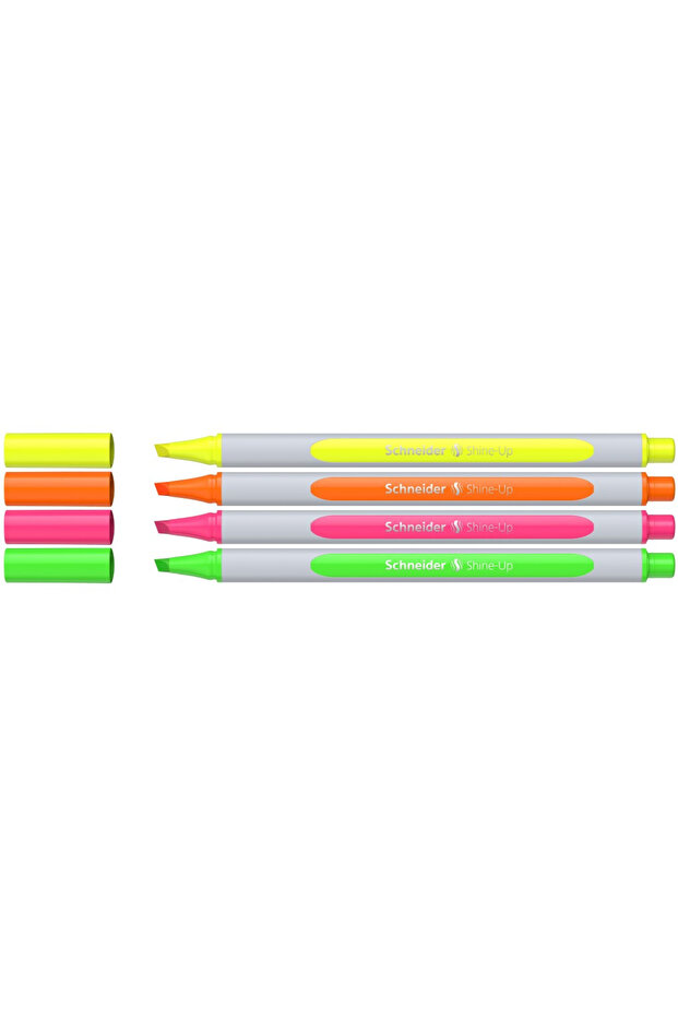 Textmarker Shine-Up 4 buc/set - 2