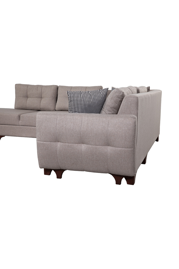 Cloft Köşe Koltuk Krem Sol Köşe - 8