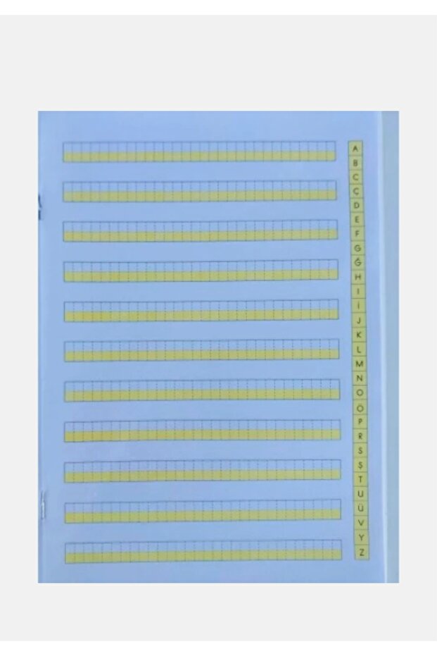 Medium Size 24X17 cm 2-Page Guided Vertical Ruled Notebook – 1St For Classroom Students - 2