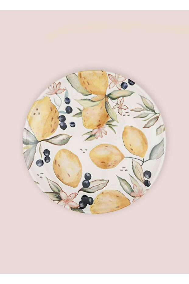 Limoncello Servis Tabağı 6lı Set 26 cm LMN013 - 7