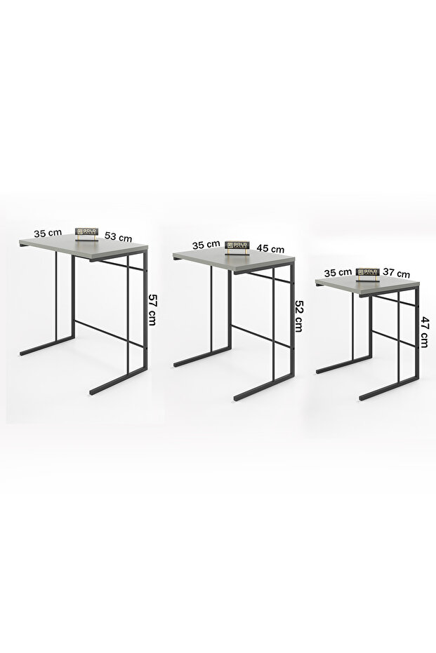 Zigon Sehpa Solo Krem - 4