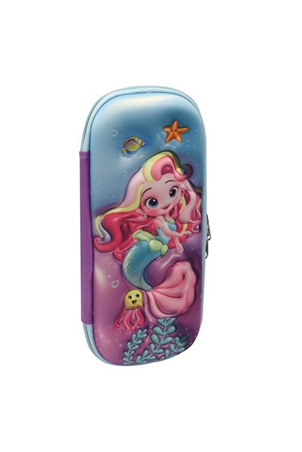 حافظة أقلام صلبة متعددة التصاميم والألوان - 1