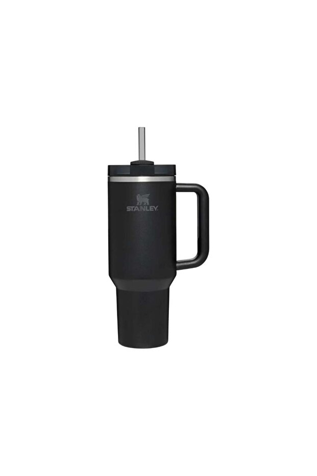 Quencher Pipetli Termos Bardak 1.18 Lt - Siyah - 1