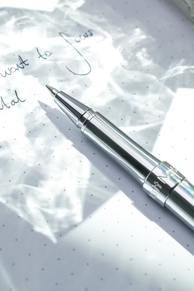 Premium Roller Kalem Silver RP25 - 5