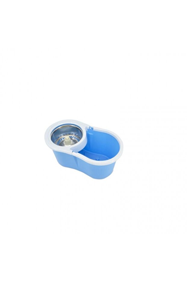 Bucket set with rotating mop and plastic centrifugal squeezing device - 3