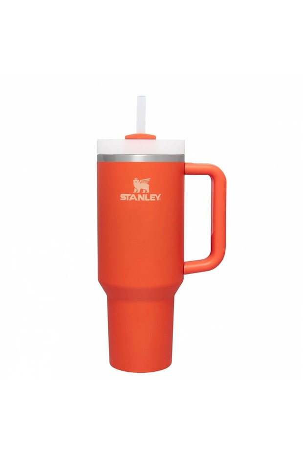 Quencher Pipetli Termos Bardak 1.18 Litre Turuncu - 1