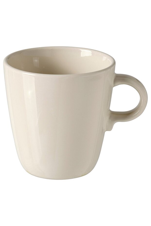FÄRGKLAR Mug, glossy beige, 37 cl