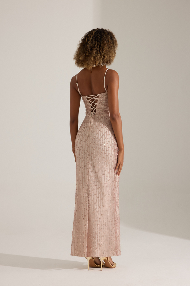 MILICA PUDRA ELBİSE - 4