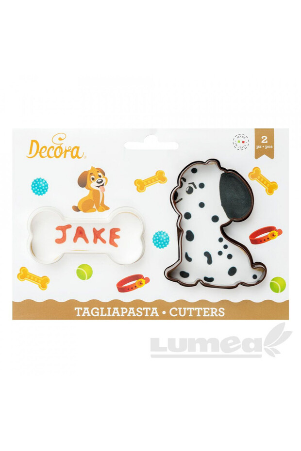 Set decupatoare catelus, 2 buc. - Decora - 1