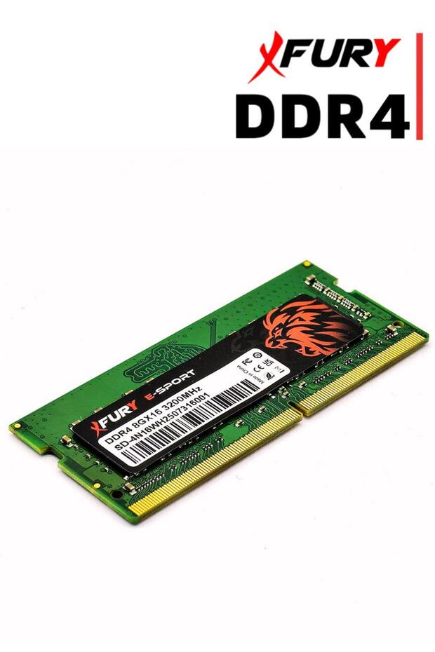 E-SPORT DDR4 8Gb 3200 Mhz Notebook Ram Bellek 1x8GB - 3
