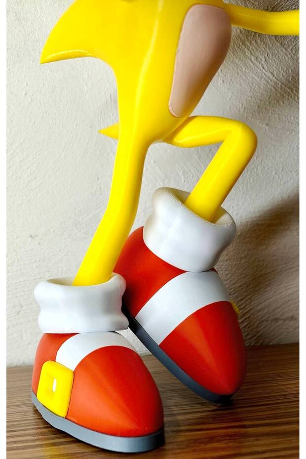 Süper Sonic Oyun Karakter Figür - 4