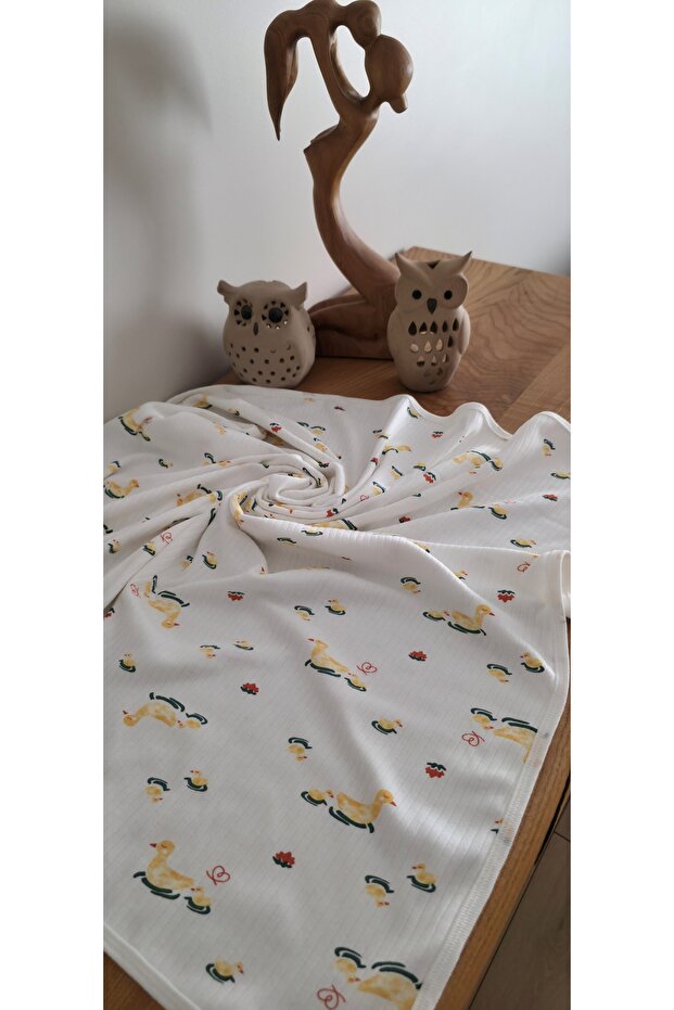 Cotton Double-Layered Combed Cotton Newborn Baby Blanket 80*90