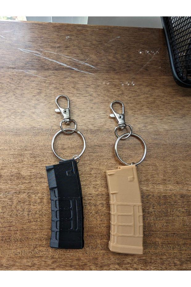 سلسلة مفاتيح على شكل رصاصة بندقية - 2