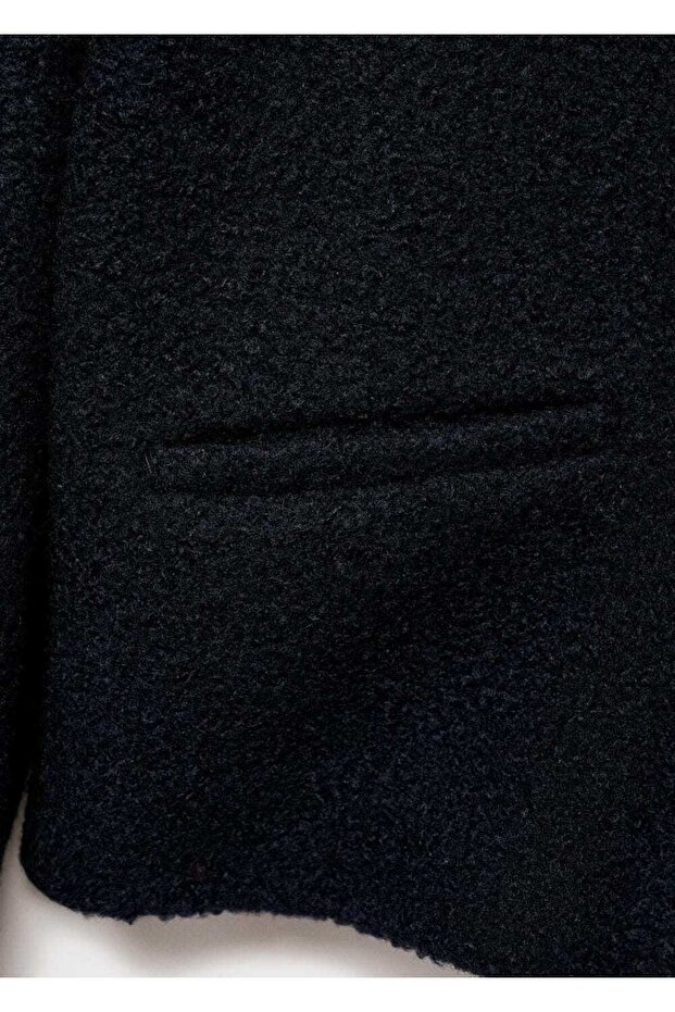 Strass taşlı buklet ceket - 5