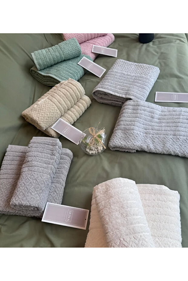 Irına Home "Lera" Towel Set. (70X140 - 50X90)